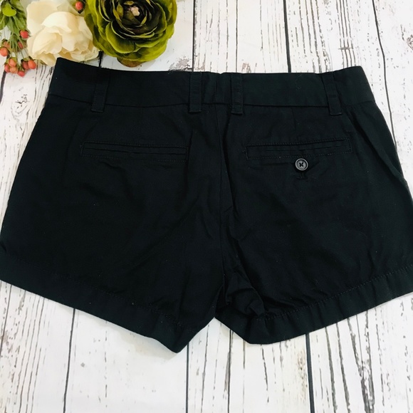 J. Crew Chino Broken-In Black Shorts 0 - Picture 7 of 10